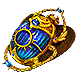 Gilded Harbinger Scarab